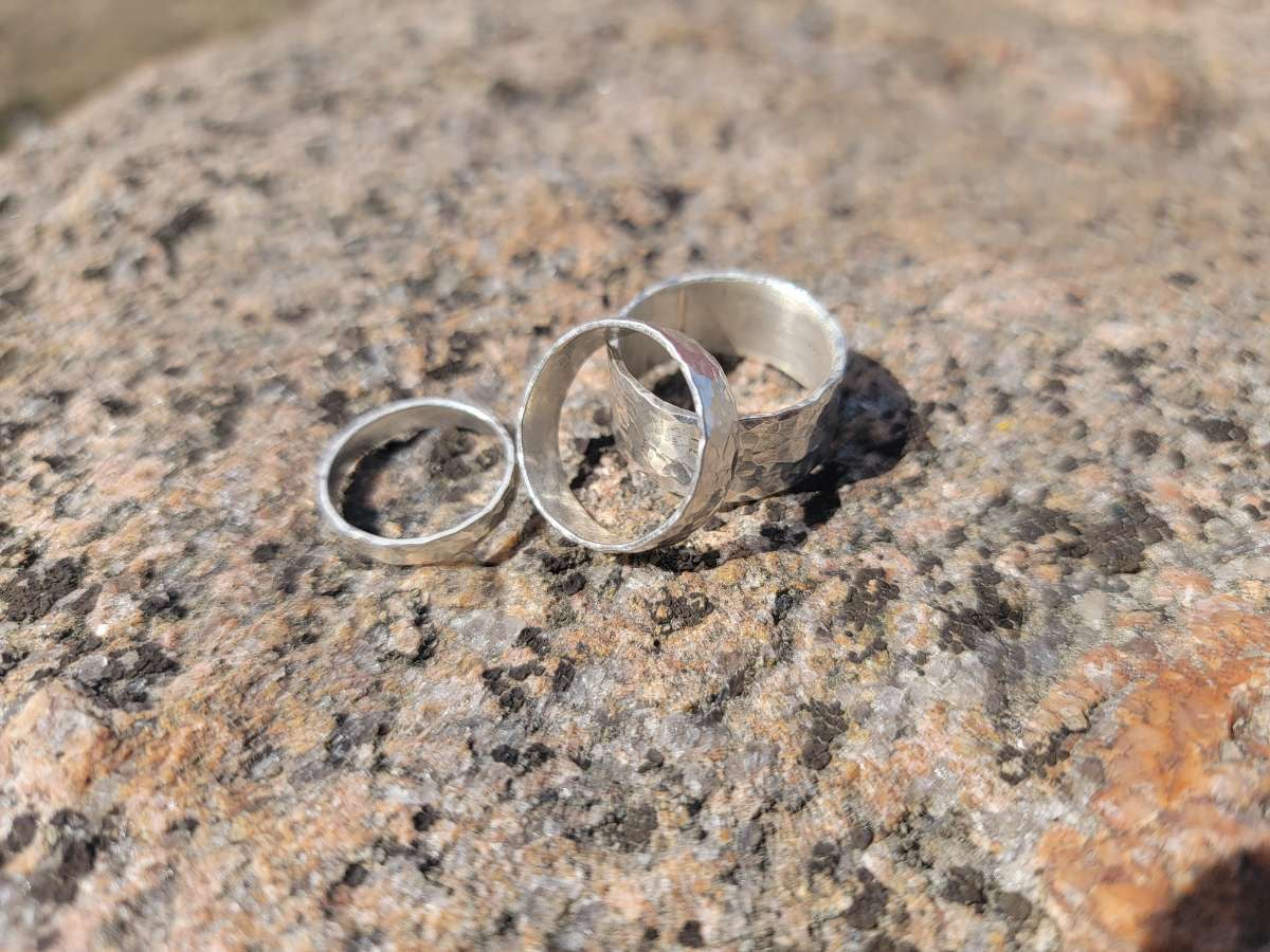 Hammered Ring Small
