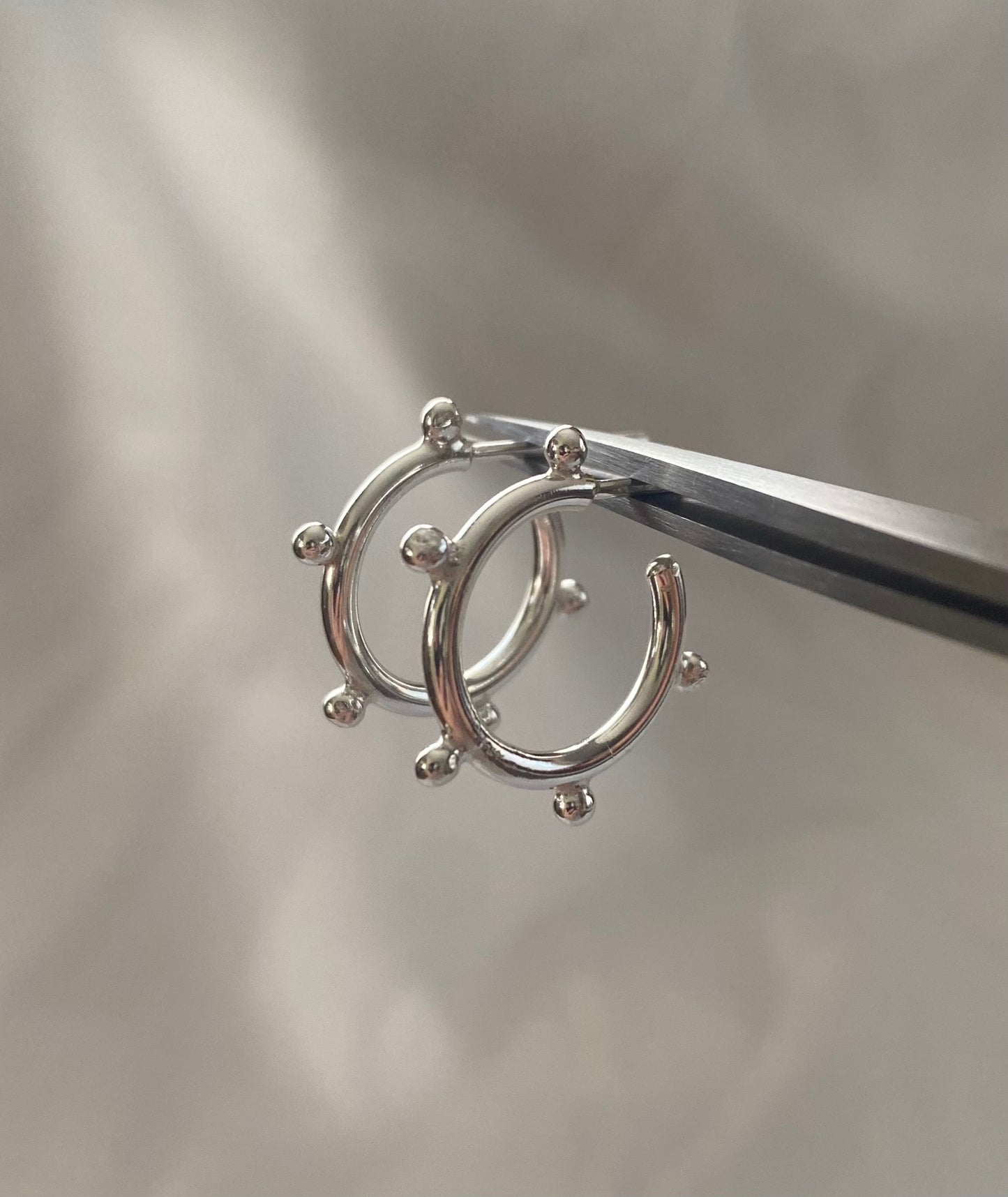 Small Dottie Hoop Earrings