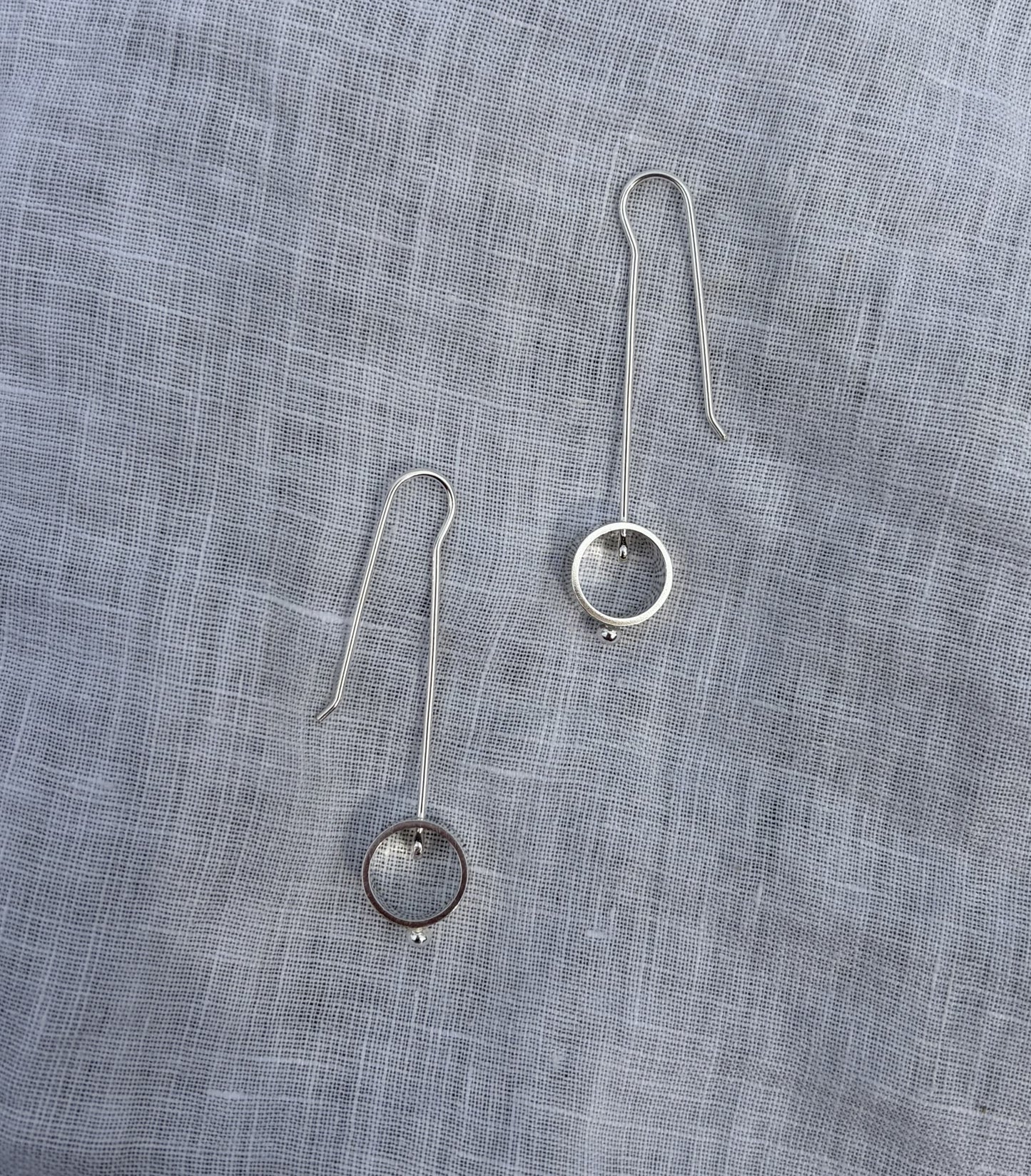 Charm Drop Hook Earrings