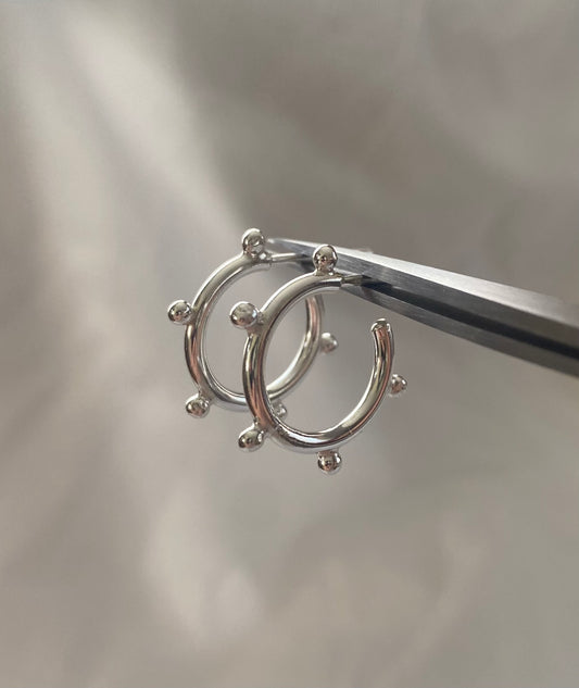 Small Dottie Hoop Earrings
