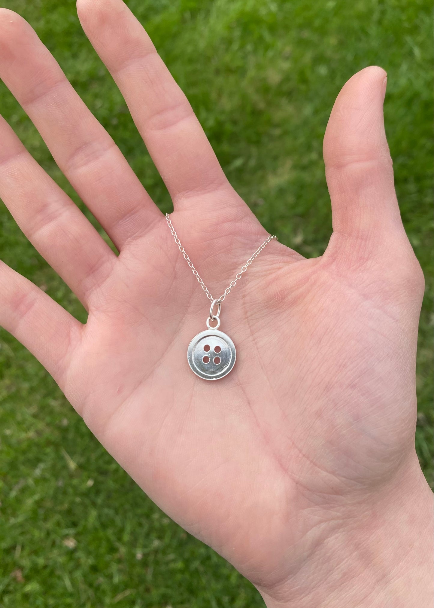 Li'l Button Necklace